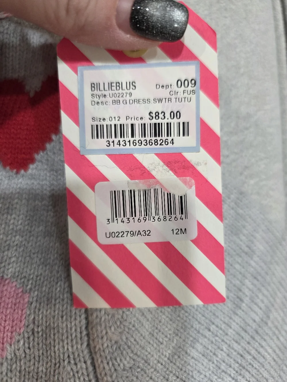 Bundle – 2 Holiday Dresses (12 Months) – Billieblush & Iris & Ivy - Picture 5 of 12